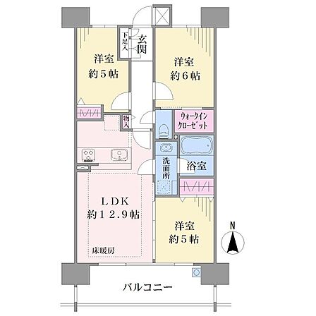 【間取り】(※2026年8月中旬完成予定)