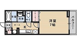 ブリーゼ・K 1Kの間取図画像