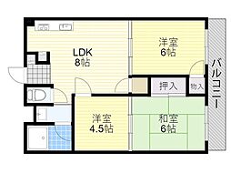 間取図画像 3LDK