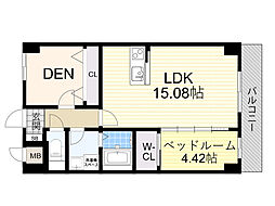 間取図画像 1SLDK