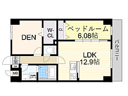 間取図画像 1SLDK