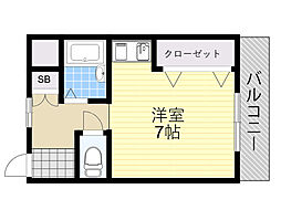 間取図画像 ワンルーム