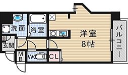 ONLYONE小花2 ワンルームの間取図画像