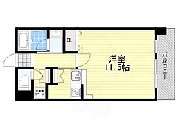 サイドヒル2 1Kの間取図画像