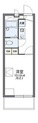 レオパレスパーシモン1 1Kの間取図画像