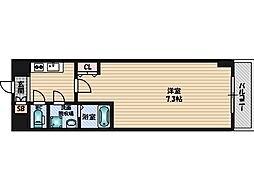Sレジデンス新大阪ウエスト 1Kの間取図画像