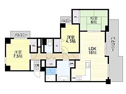 クローバー・メゾン東桃山台 3LDKの間取図画像