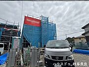 建物の構造が形になり始めた上棟段階。新生活への期待が高まります。