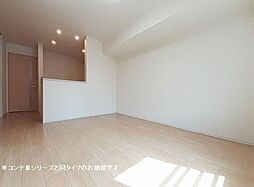 カーサ・ソレイユ　B 3階1LDKのリビング/ダイニング