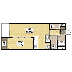 月光福山東弐番館 3階1LDKのリビング/ダイニング