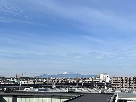 前面を遮るものが無く開放感のある眺望