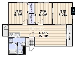 間取図画像 3LDK
