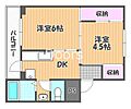 ヴィラナリー国ヶ原2号棟4階2.6万円