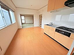 谷川第2マンション 3階3DKのリビング/ダイニング