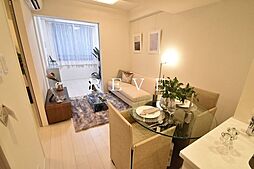 東京メトロ日比谷線 人形町駅 徒歩7分の賃貸マンション 4階2DKのリビング/ダイニング