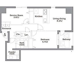 間取図画像 1SLDK