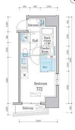 間取図画像 ワンルーム