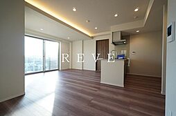 東京メトロ東西線 早稲田駅 徒歩10分の賃貸マンション 6階2LDKのリビング/ダイニング