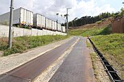 現地への通路1