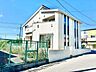 外観：南側に建物なく、日当たりと眺望を確保。