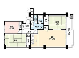 間取図画像 3LDK