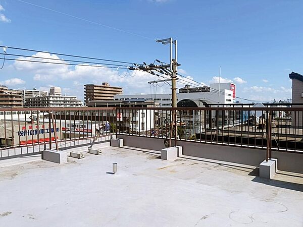 バルコニーを拡大表示