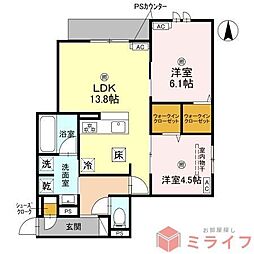 D-room加美東5丁目PJ 1階/-