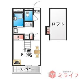 レオパレスＥＴＥＲＮＡＬ 2階/-