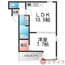 フジパレス今川公園V番館 1階/-