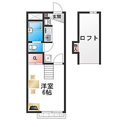 レオパレスSASA 1階/-