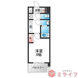 アドバンス大阪ベクエム 8階/-