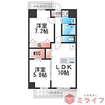3階 / 2LDK / 52.76㎡