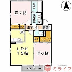 リビングタウン加美北 E棟 1階