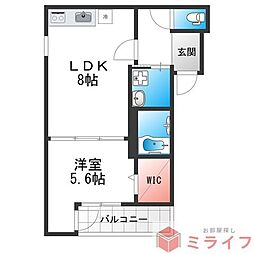 フジパレス長原駅西I番館 3階