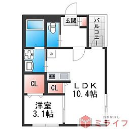 スヴニール田島 2階