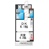 10階 / 1DK / 28.49㎡