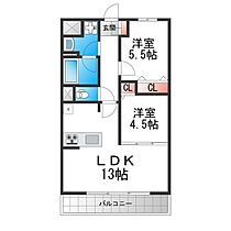 1階 / 2LDK / 53.42㎡