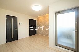 フジパレス弥刀II番館 3階1Kのリビング/ダイニング