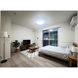 桂ハイム常磐 202 2階1Kのリビング/ダイニング