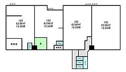 サンルーム石川の間取図画像