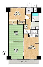 間取図画像 3LDK