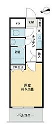 ライオンズマンション新宿東公園 1Kの間取図画像