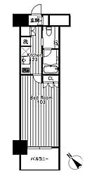 レグノ・フォルテ二番町 1Kの間取図画像