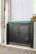 専用のゴミステーション