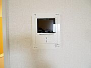 来客確認のできるTVモニターホンです。