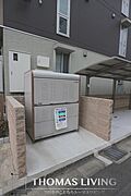 ゴミステーション。