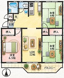 入間ビレッジ 10号棟