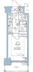 エクセルシオール押上 1Kの間取図画像