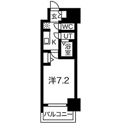 間取図画像 1K