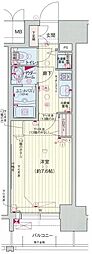 プレサンス東別院駅前 1Kの間取図画像